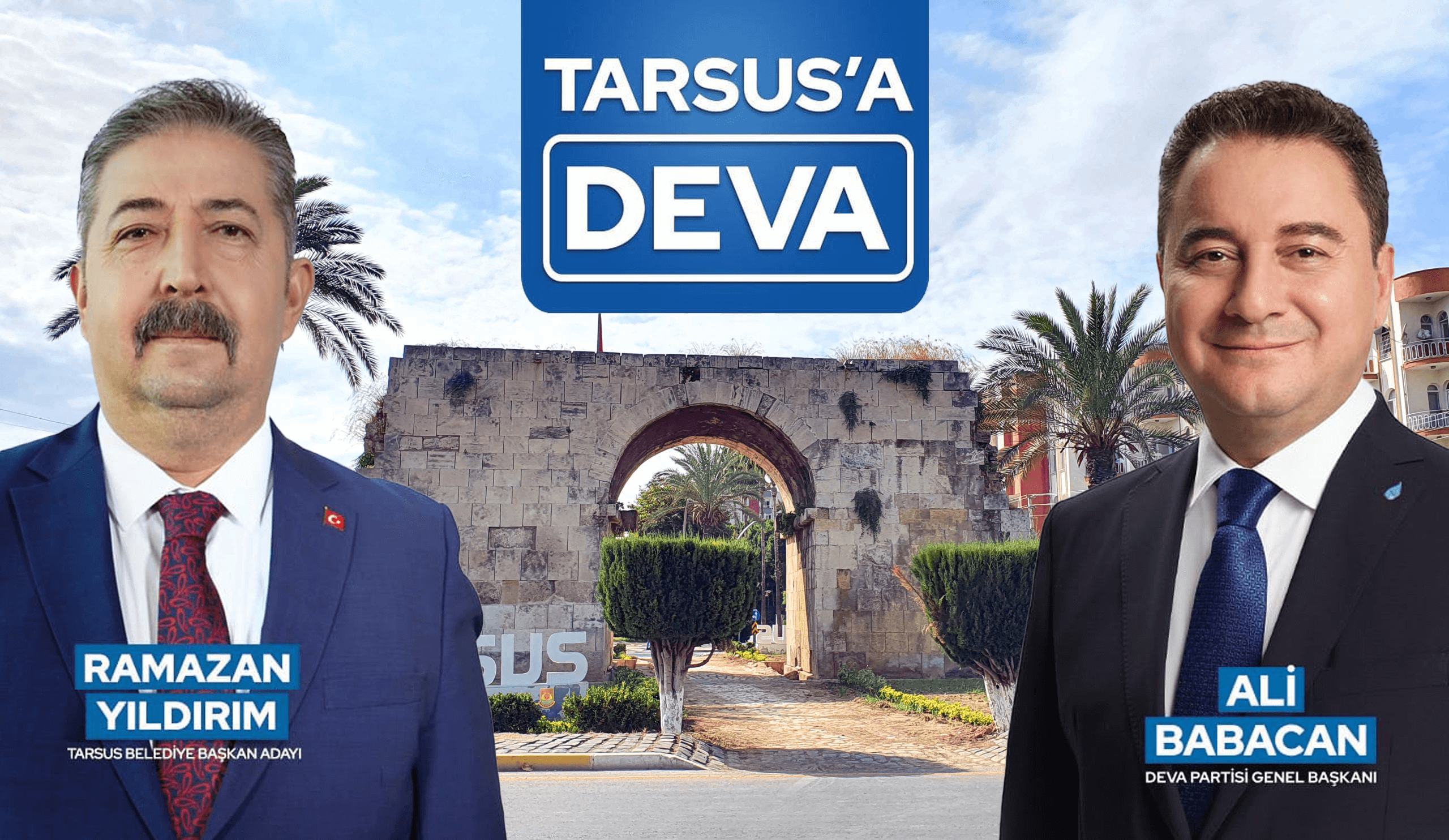 Ali Babacan, Tarsus'ta DEVA Partisi Belediye Başkan Adayı Ramazan Yıldırım'ı Tanıtacak